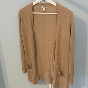 Old Navy Tan Cardigan Sweater